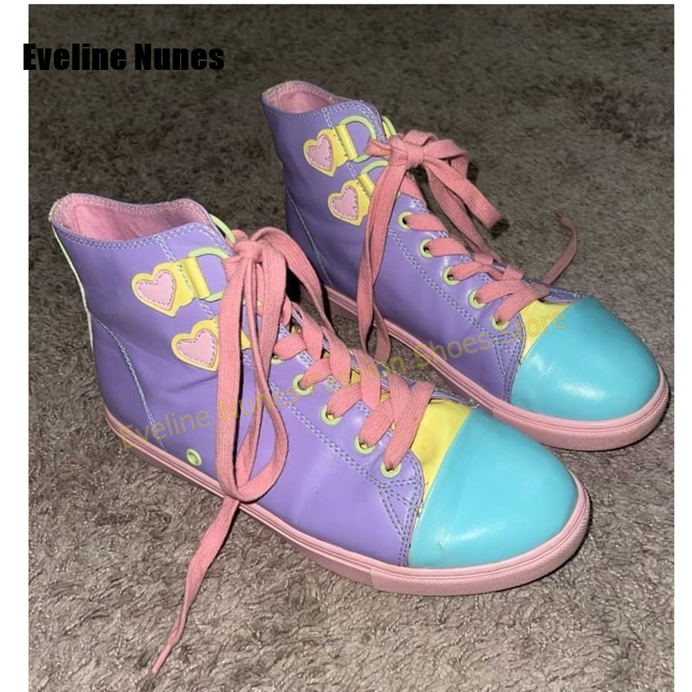 Sneakers - Y2K Girl Sweet High Top Sneakers