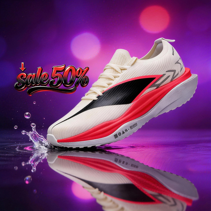 Carbon Plate Marathon Racing Shoes - Men's Sports Shoes Full Palm Carbon