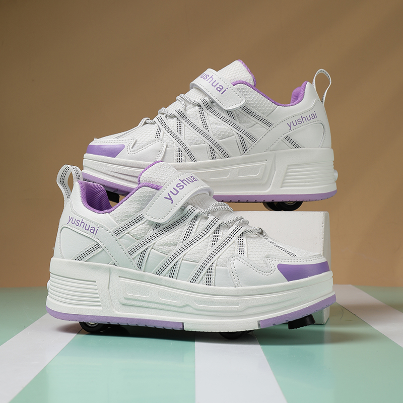 Running Shoes - Boys Girls Roller Shoes Fashion With