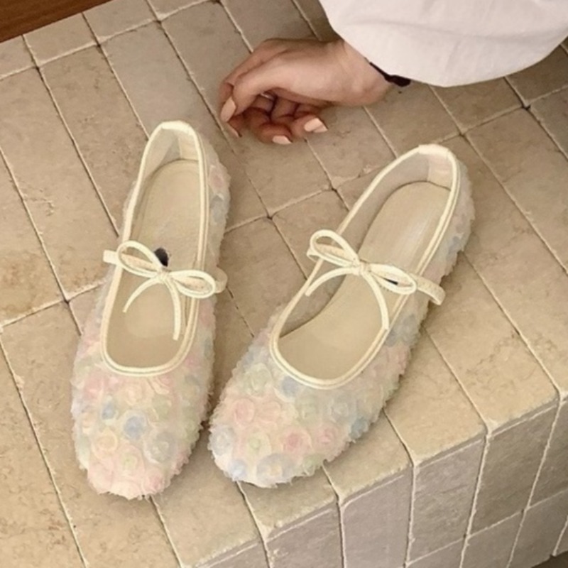 Boots - Gentle New Chinese Rose Mesh Mary