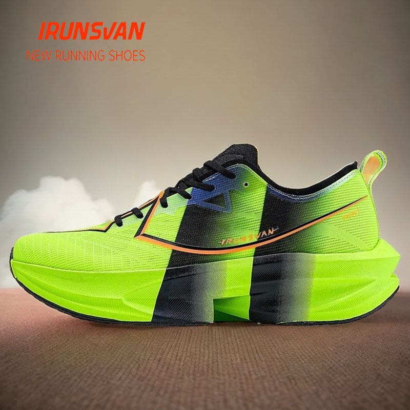 Carbon Plate Marathon Racing Shoes - IRUNSVAN Feisu 5.0 Running Shoes Full