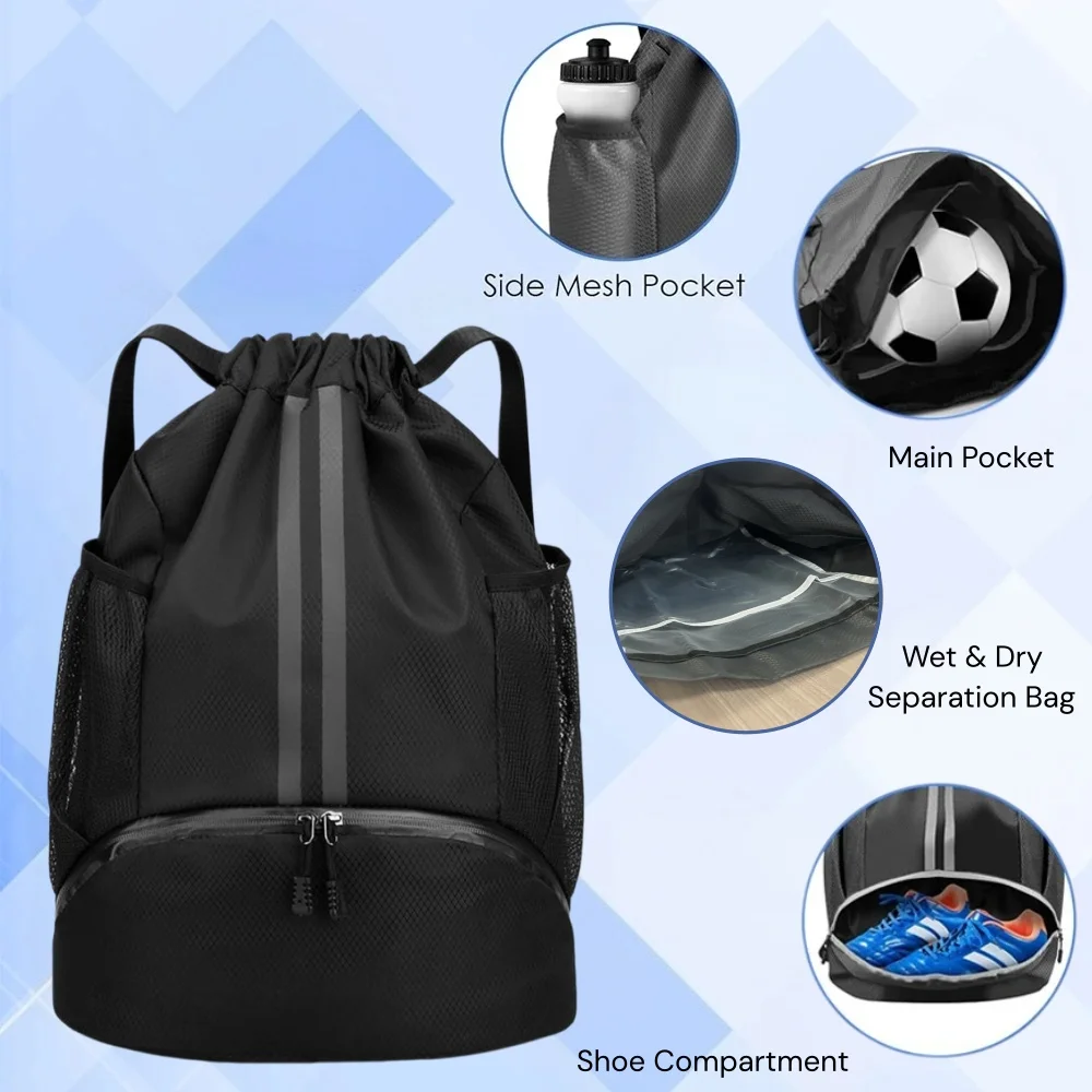 Drawstring Sports Backpack,Lig - Sneakers review and price