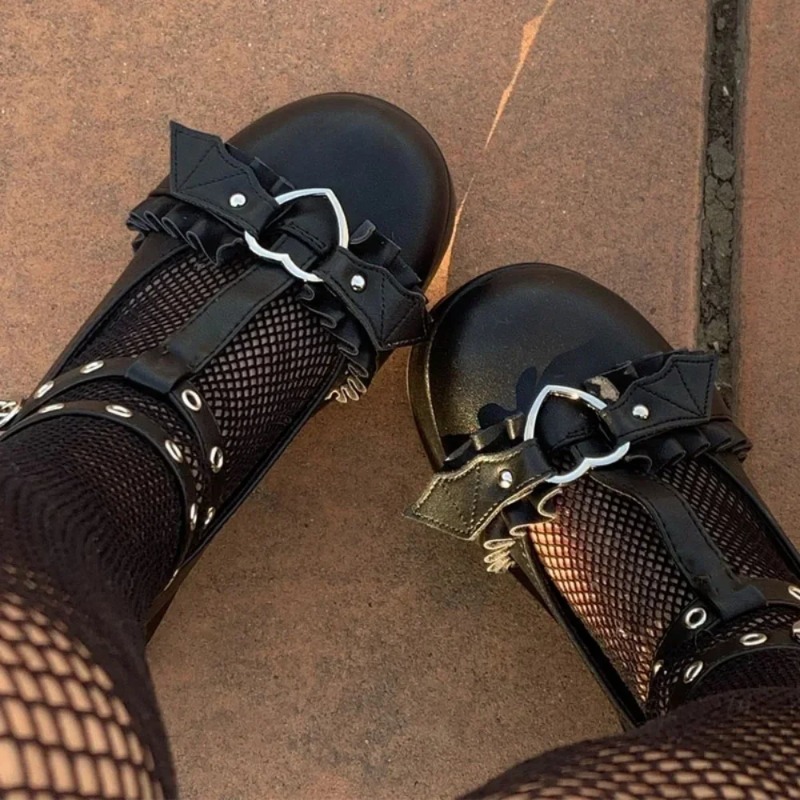 New Sweet Heart Buckle Wedges  - Boots review and price