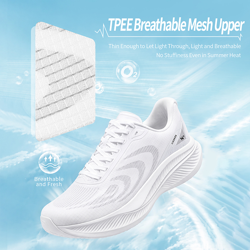 CIERSES Running Shoes Breathab - Reflective Night Running Shoes review and price