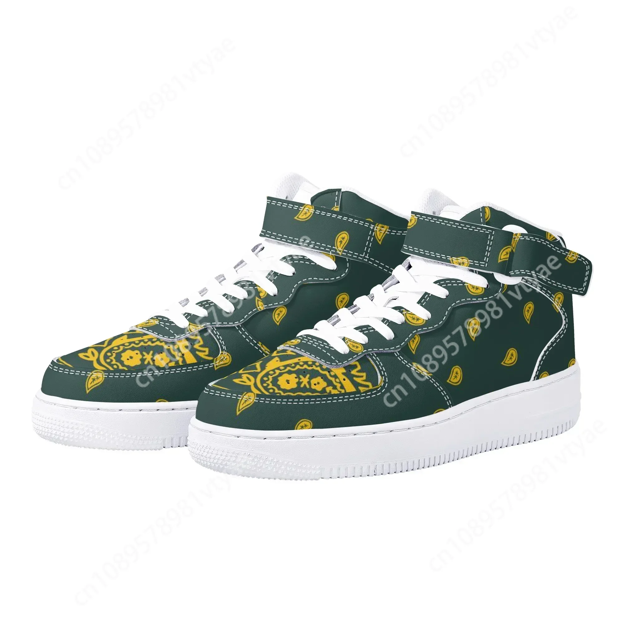 New Arrivals Bandana Print Men - Breathable Mesh Athletic Shoes review and price