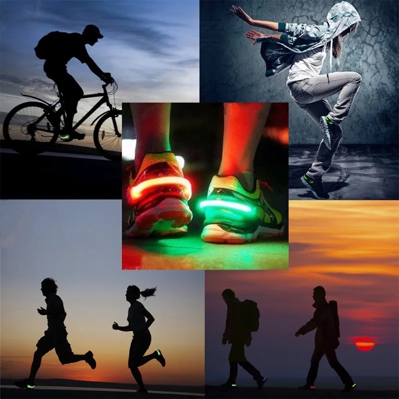 2024 Luminous Shoe Clip Light  - Reflective Night Running Shoes review and price