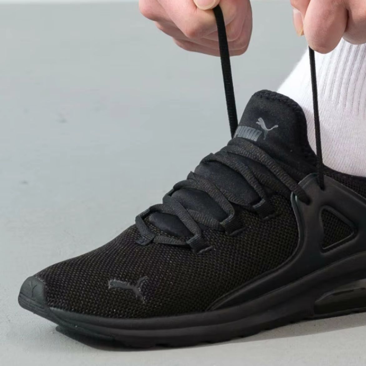 Puma Men's Casual Shoes 385669 - Knit Fabric Lace Up Sneakers review and price