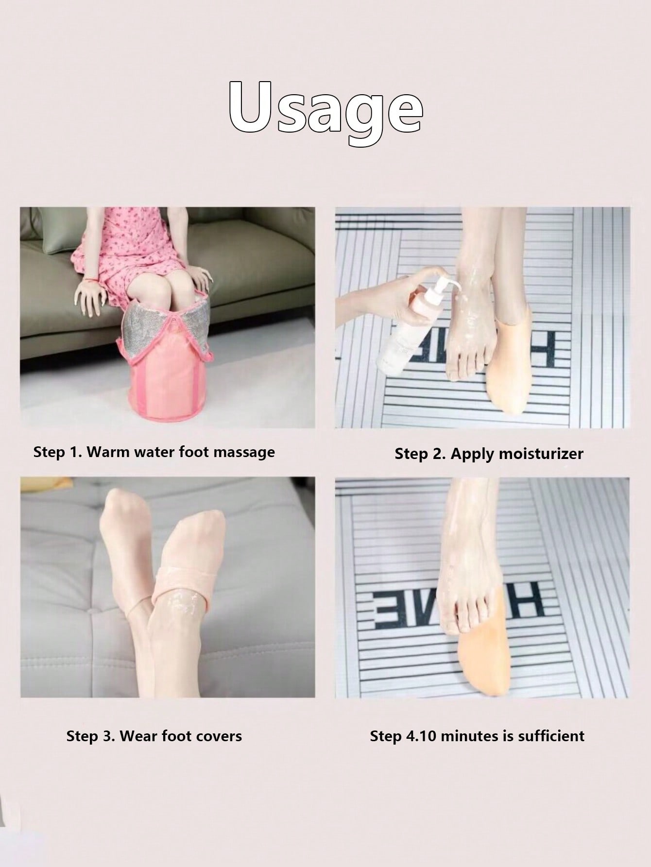 1 Pair Reusable Silicone Moist - Heels review and price