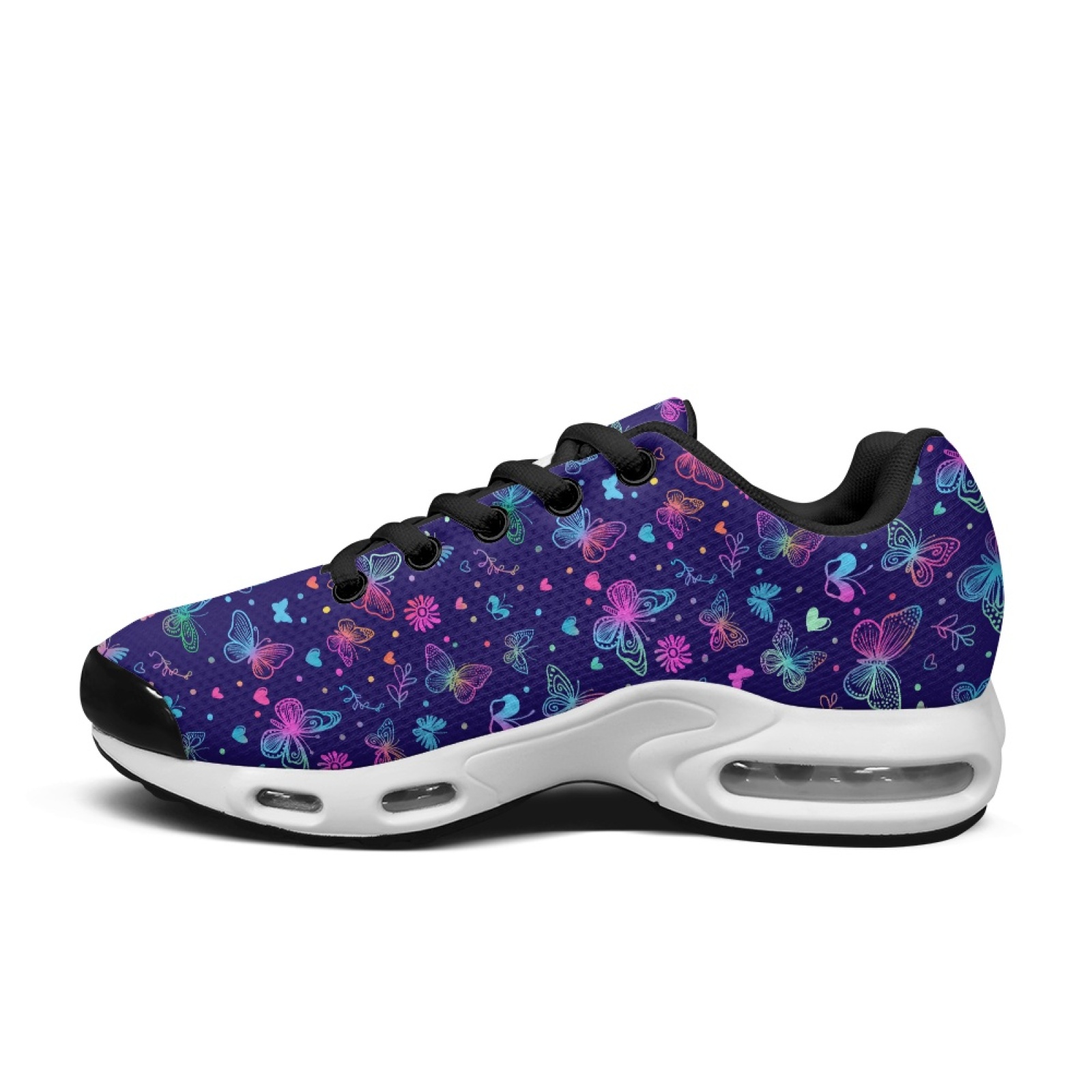 PENSTROLL Neon Butterfly Love  - Air Cushion Jogger Shoes Men review and price