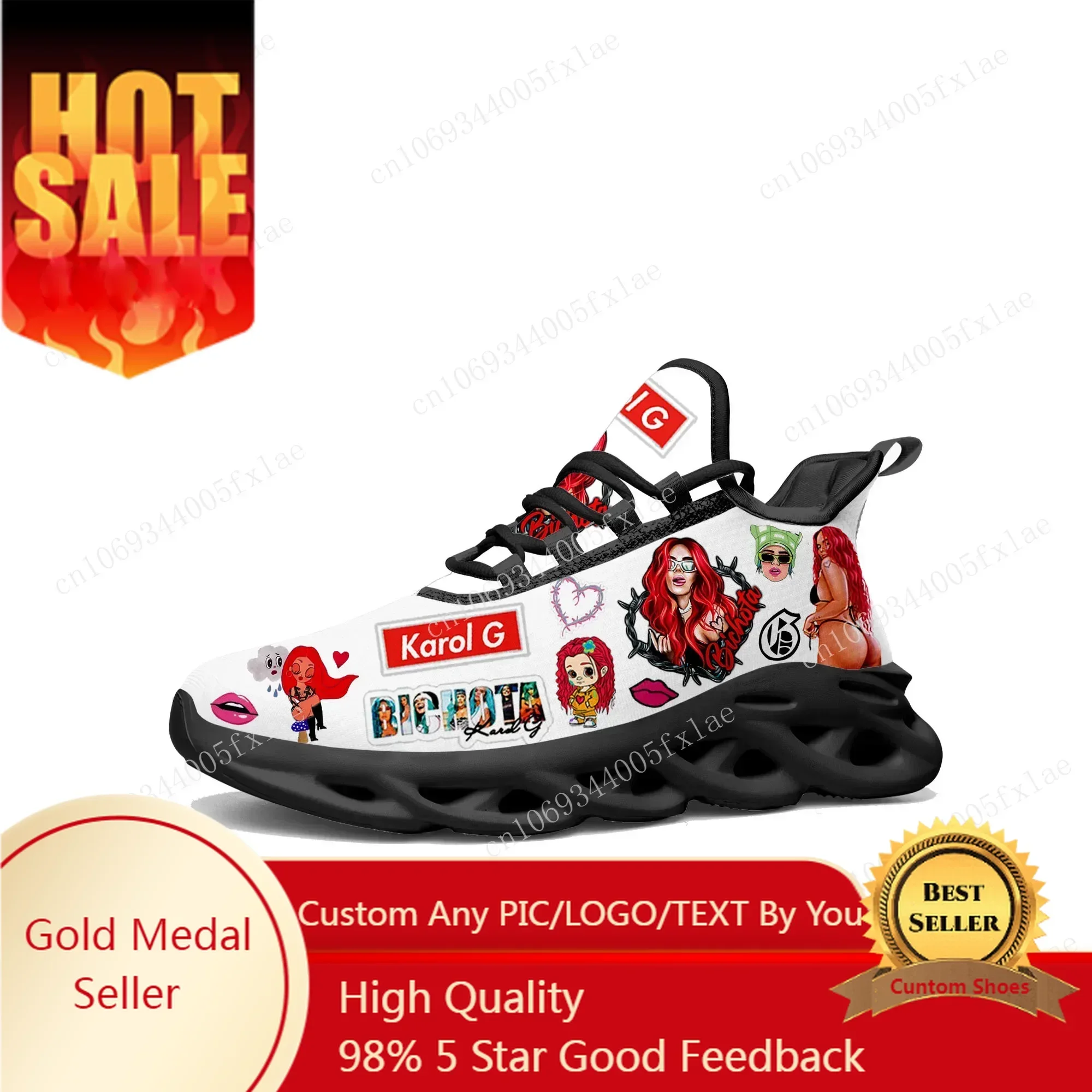Karol G Bichota Flats Sneakers - Running Shoes review and price