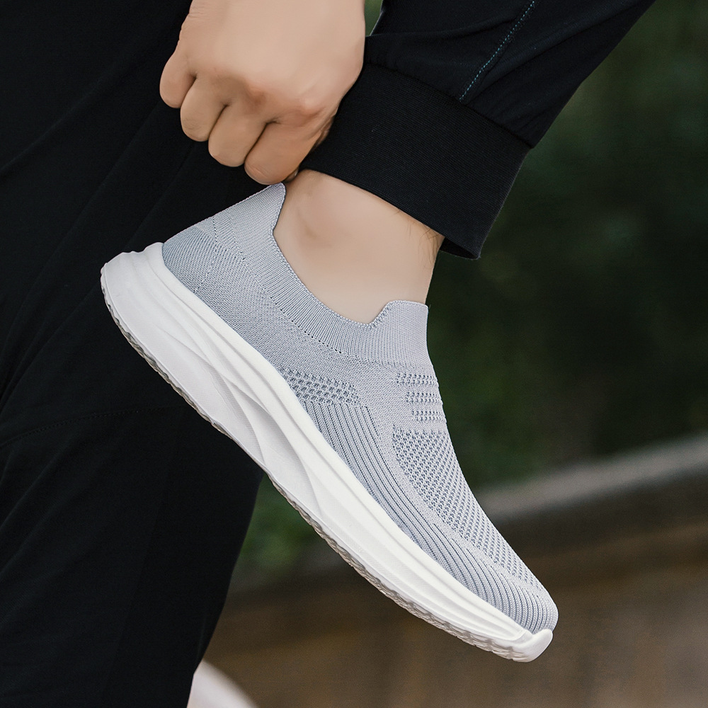 Mens Walking Shoes Lightweight - Shock Absorbing Gym Trainers review and price