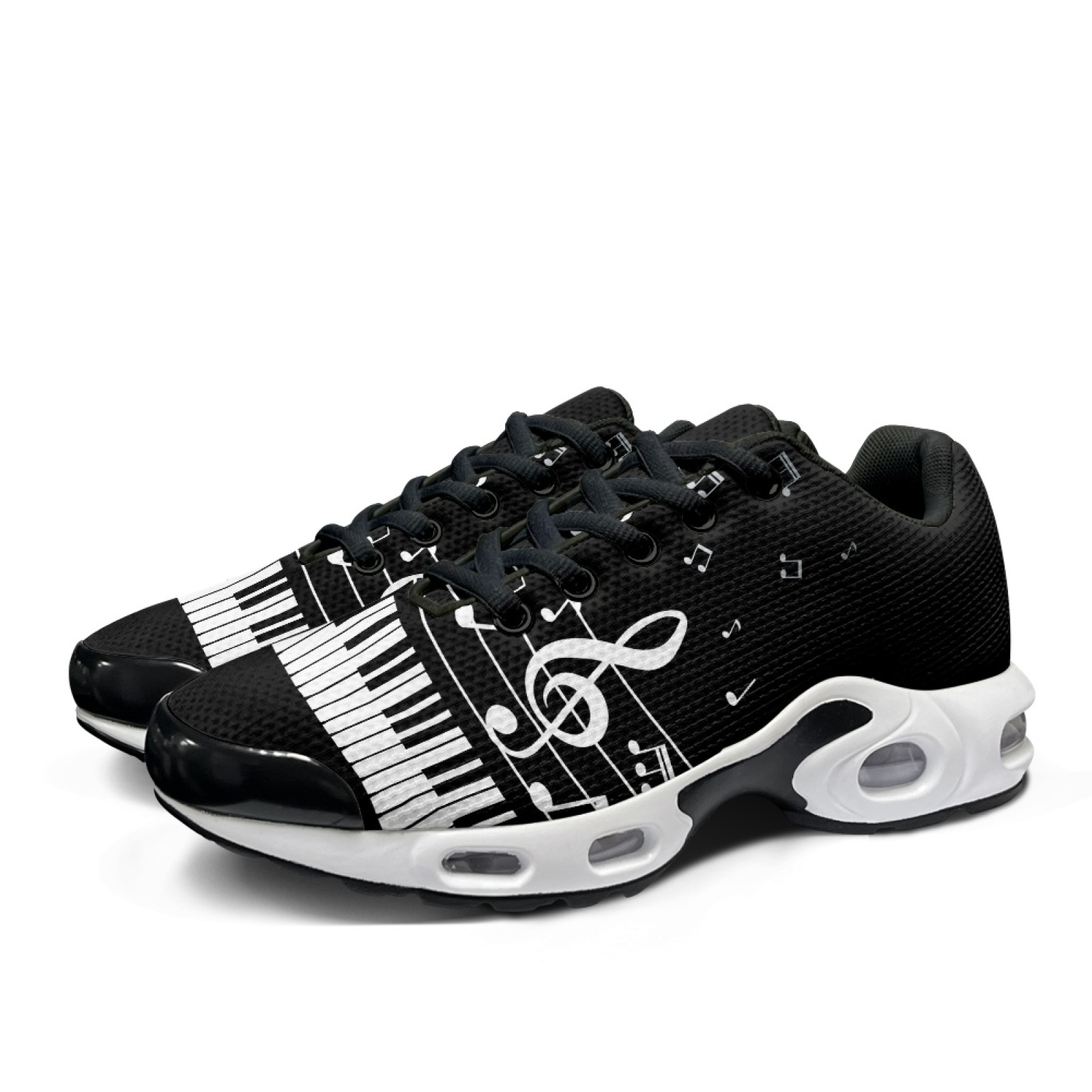 PENSTROLL Piano Music Notes Mo - Air Cushion Jogger Shoes Men review and price