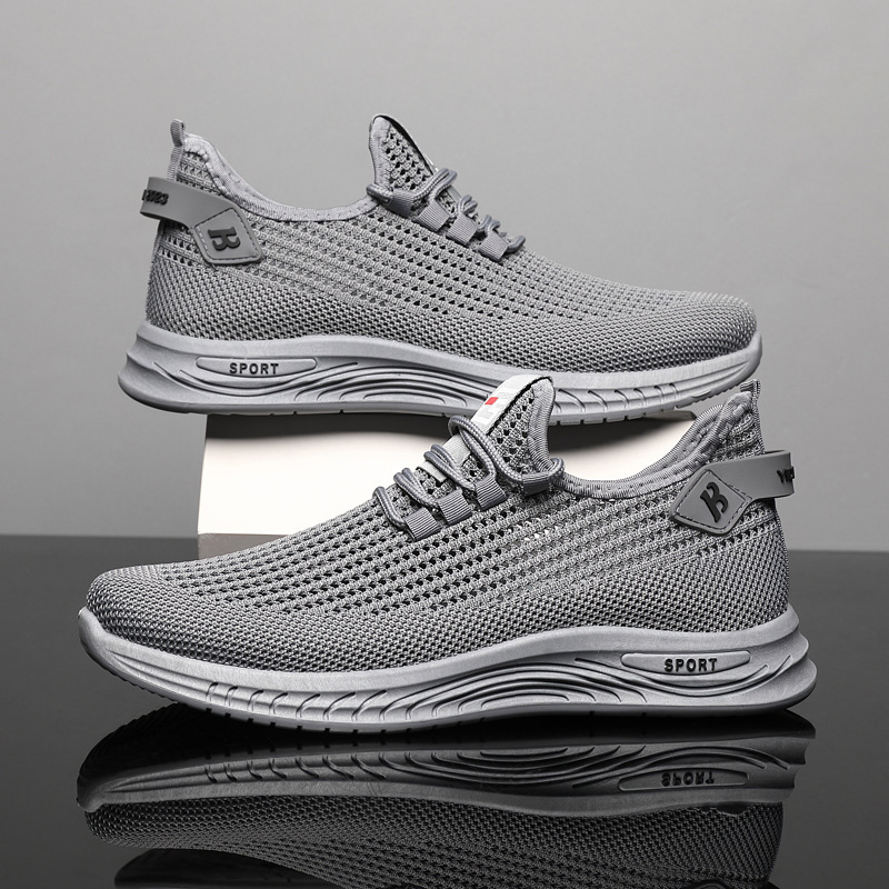 Lightweight Mesh Knit Trainers - Shock Absorbing Gym Trainers review and price