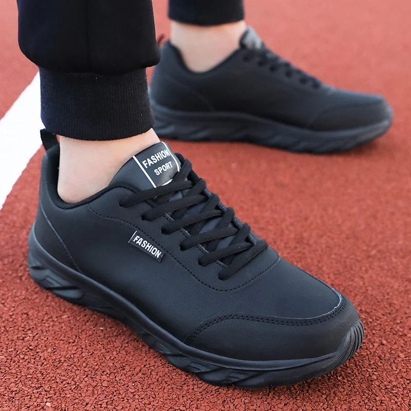 Men's Running Shoes Black PU U - Waterproof Goretex Running Shoes review and price