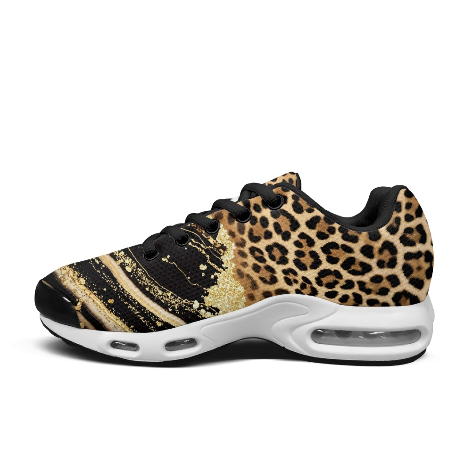 PENSTROLL Leopard Print Workou - Air Cushion Jogger Shoes Men review and price