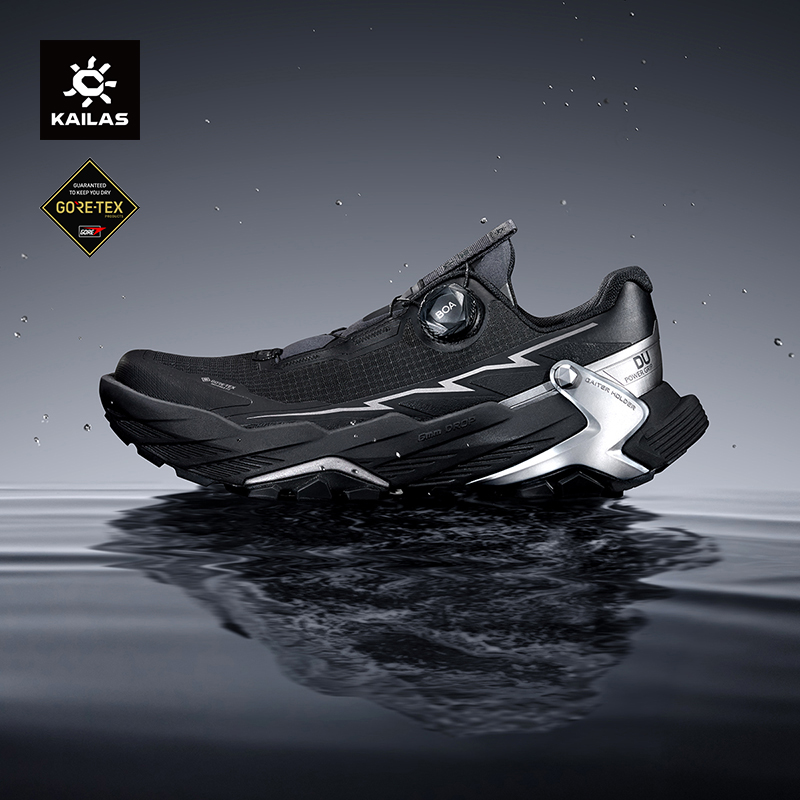 KAILAS FUGA BLACK SOLITUDE DU  - Waterproof Goretex Running Shoes review and price