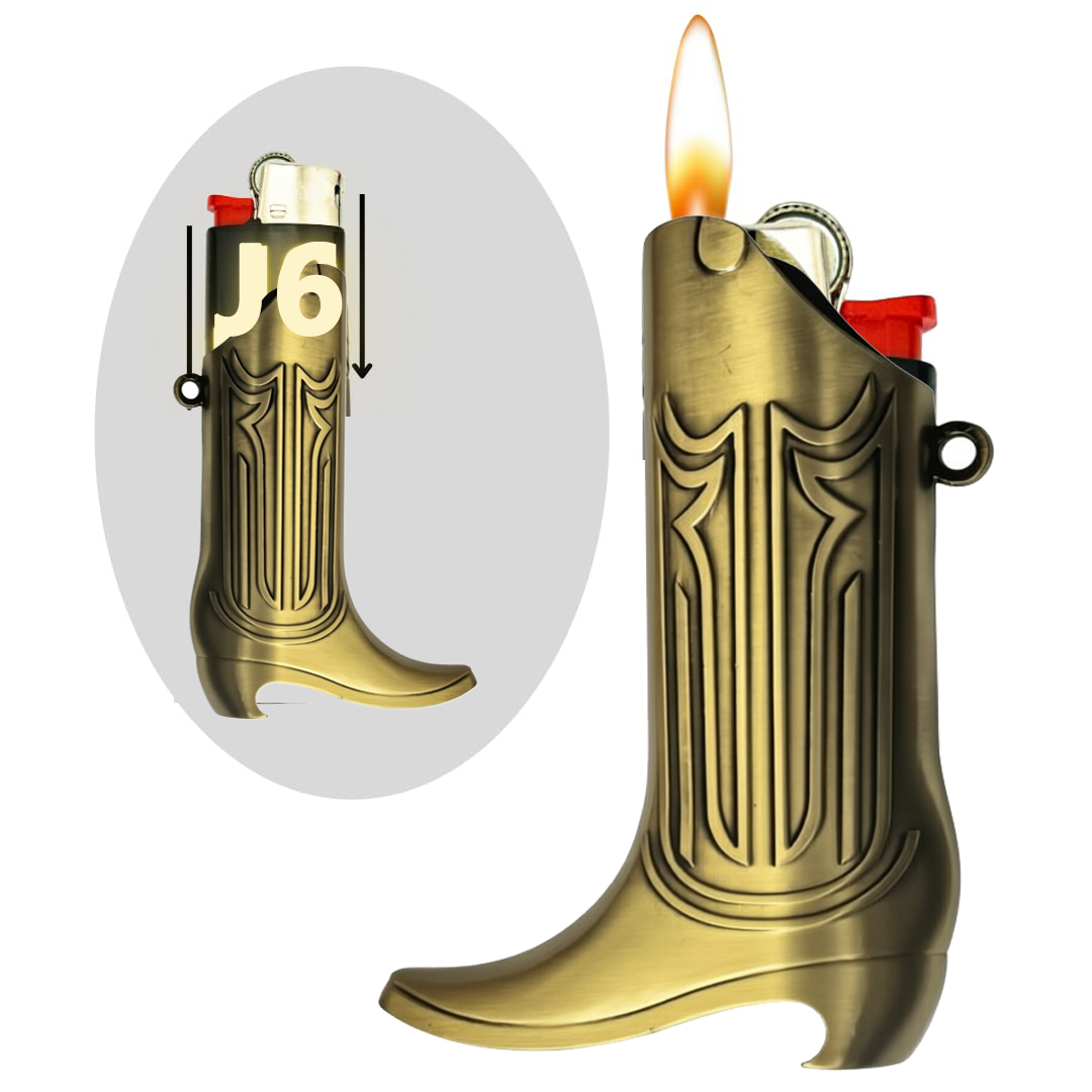 Metal Cowboy Boot Lighter Case - Boots review and price