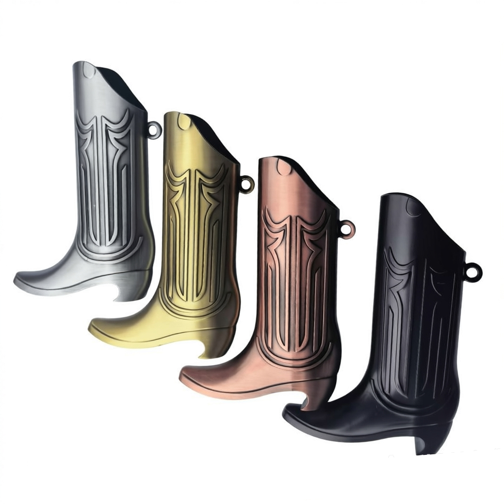 Metal Cowboy Boot Lighter Case - Boots review and price
