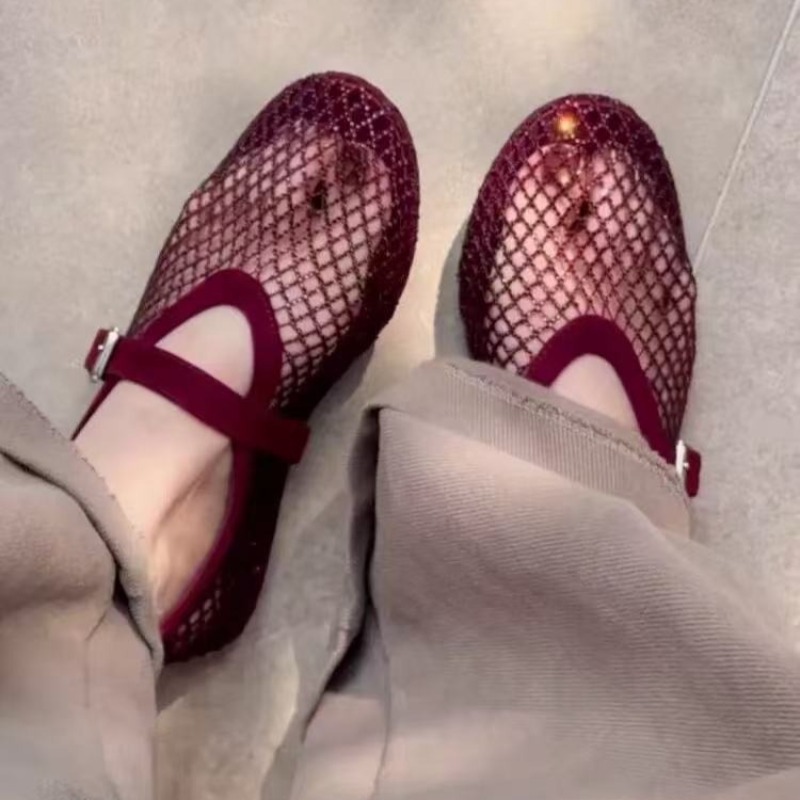 Hollow Rhinestone Baotou Sanda - Boots review and price