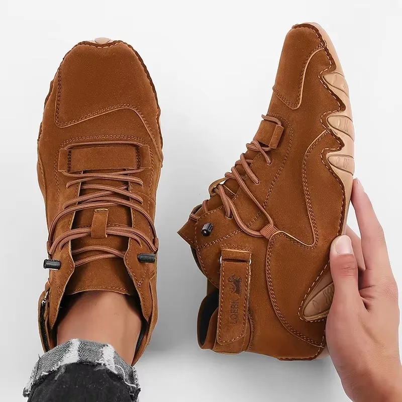 Men's New Leather Design Shoes - Waterproof Goretex Running Shoes review and price
