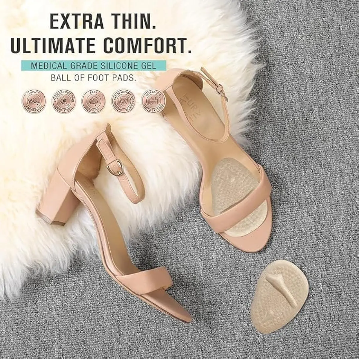 2 Sets Heel Pads, Ball of Foot - Heels review and price
