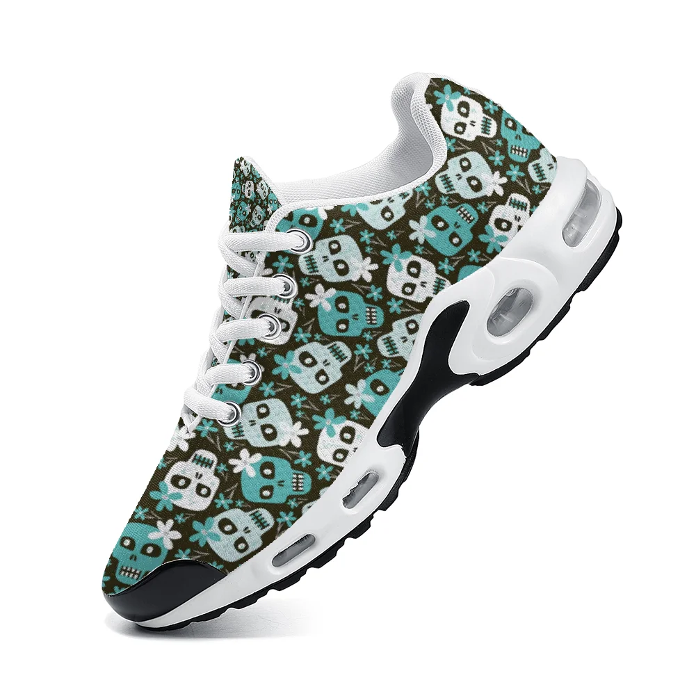 Green skull print casual air-c - Breathable Mesh Athletic Shoes review and price