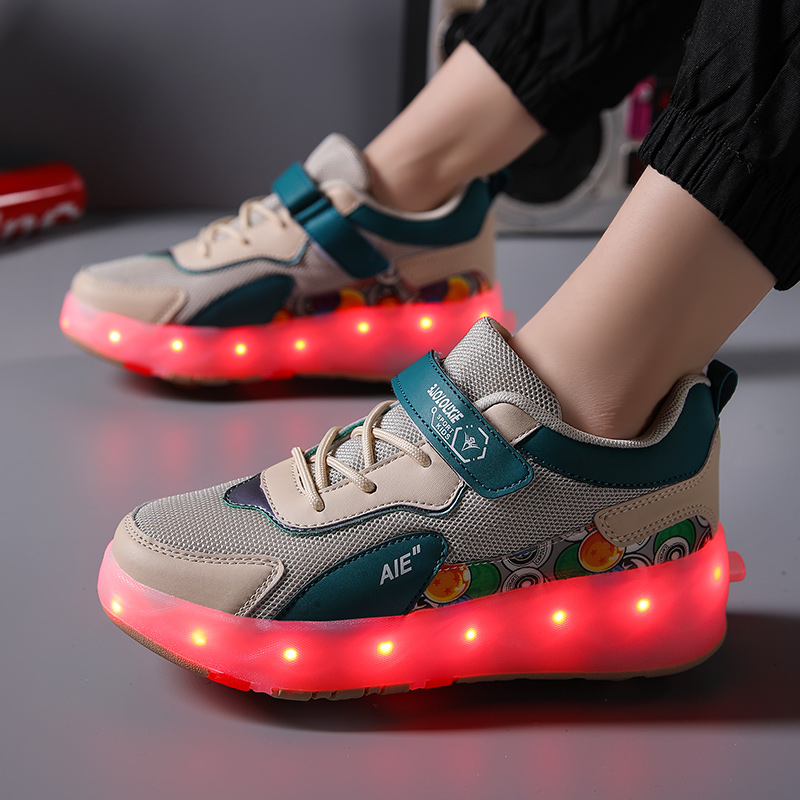 Youth Roller Shoes With 4 Whee - Running Shoes review and price