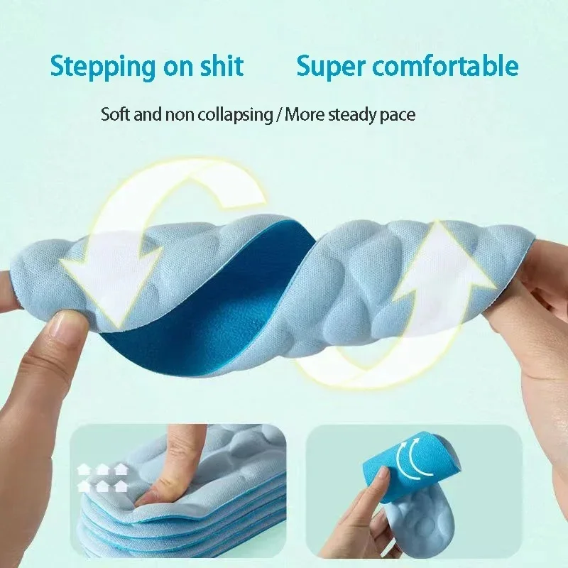 2/4pcs Soft Massage Memory Foa - Breathable Mesh Athletic Shoes review and price